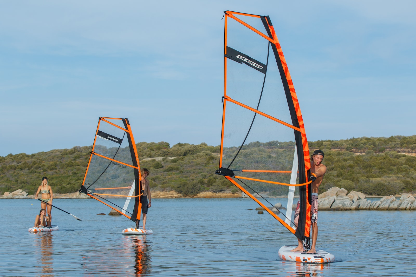 evo nafukovaci paddleboard oplachtitelny v kompletu s plachtou paddleboardy karlin